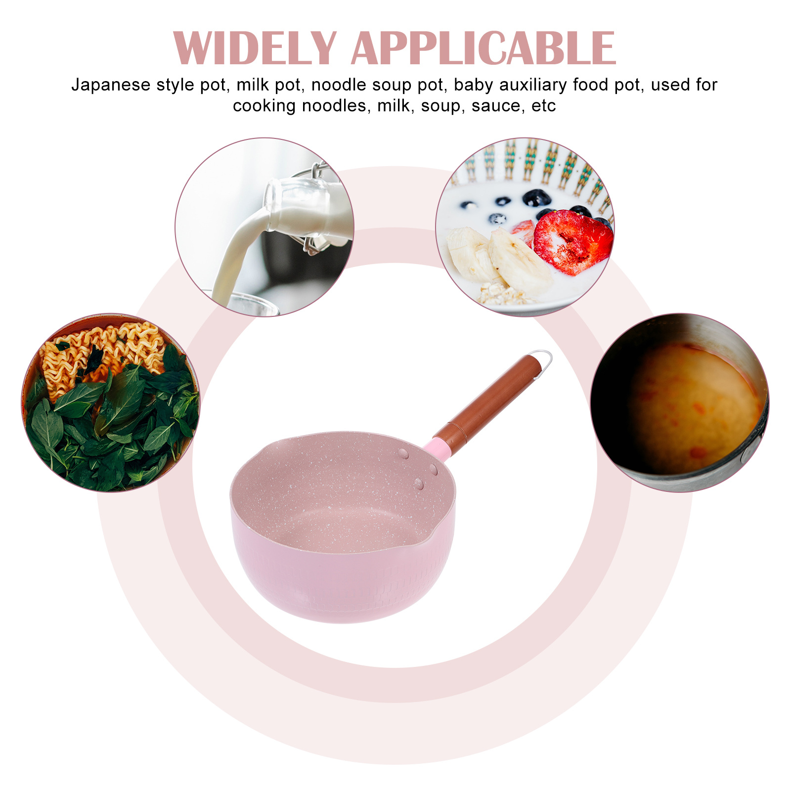 Home Cooking Food - Multifunctional Maifan Stone Milk Pot Aluminum