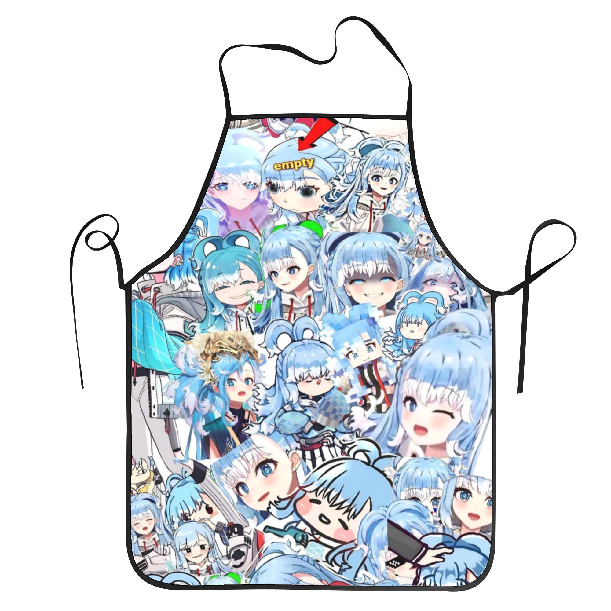 Home Cooking Game - Gura Gawr Music Games Apron Cooking