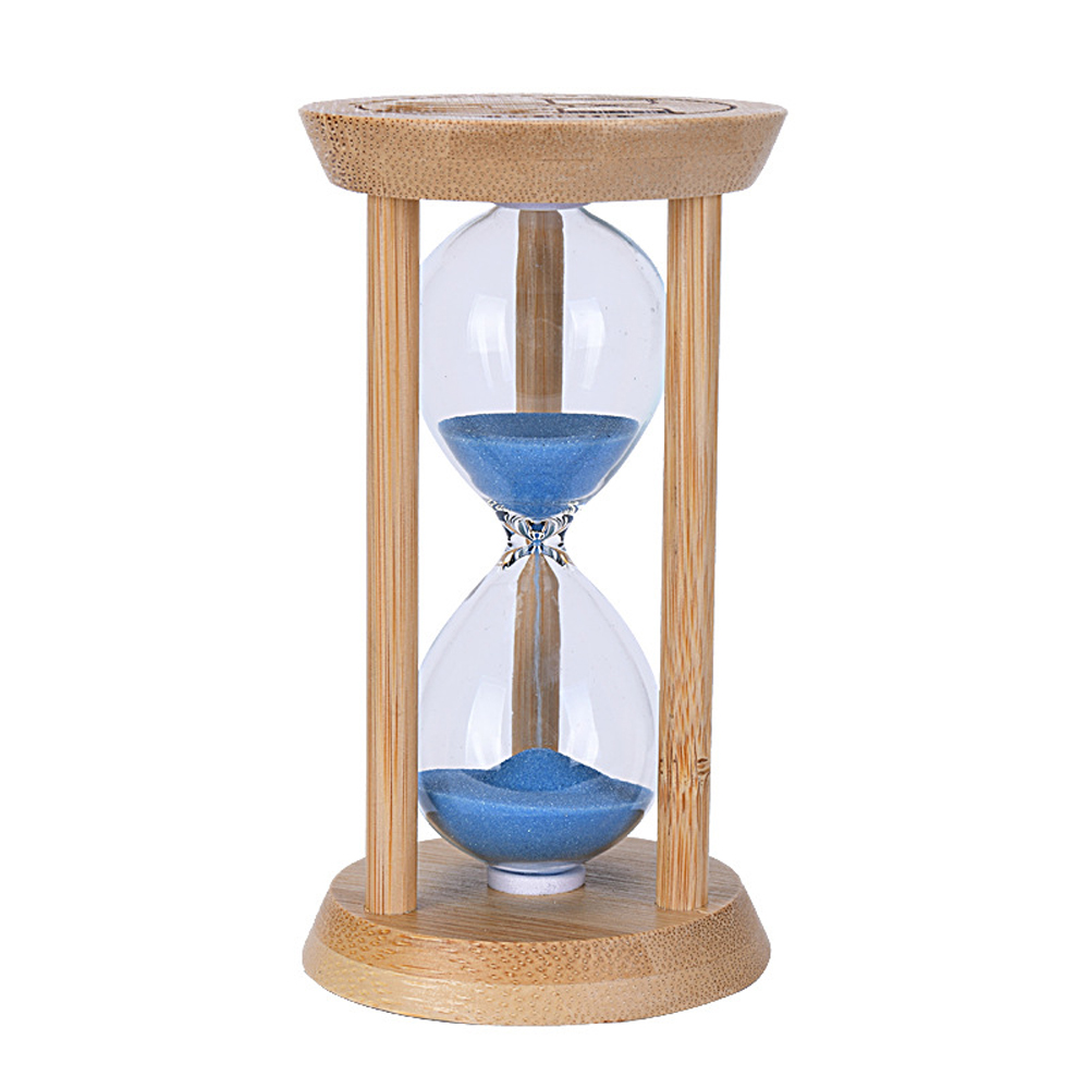 Home Cooking Game - Light Wooden Sand Timers Bamboo Hourglass