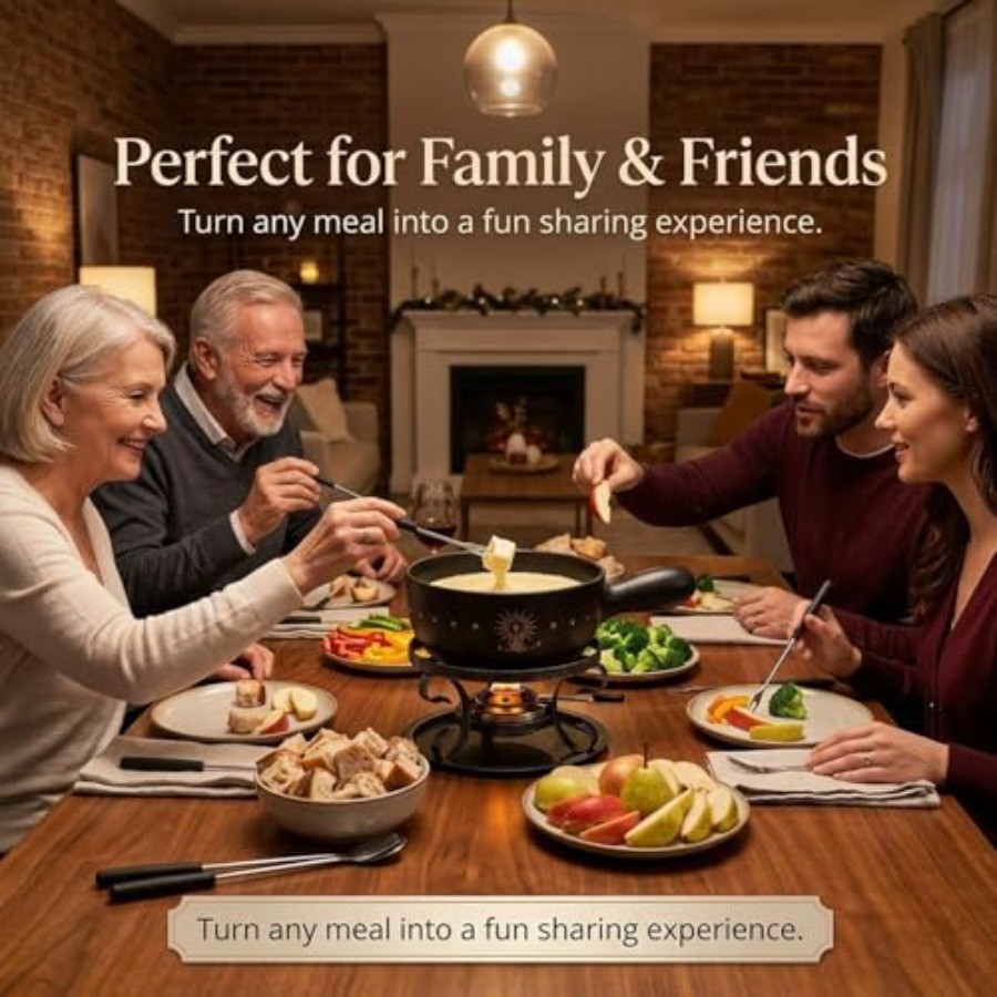Ceramic Fondue Pot Set for Che - Fondue Pot Ceramic のレビューと価格