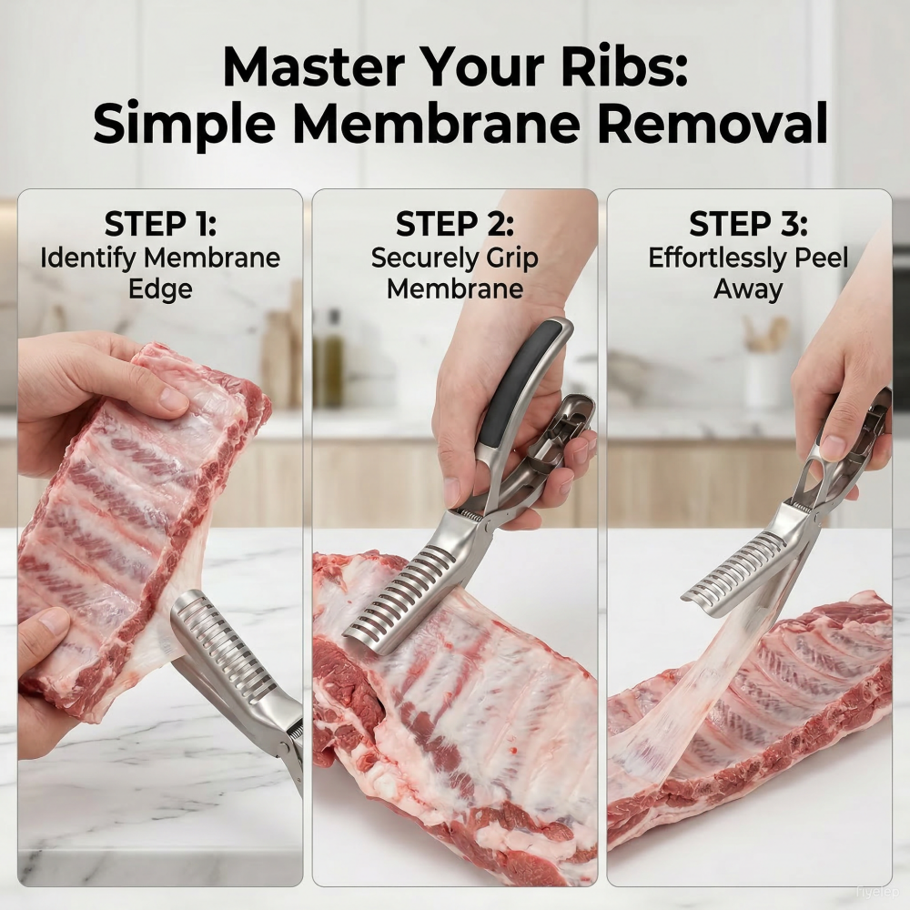Stainless Steel Barbecue Rib D - Home Cooking Food のレビューと価格