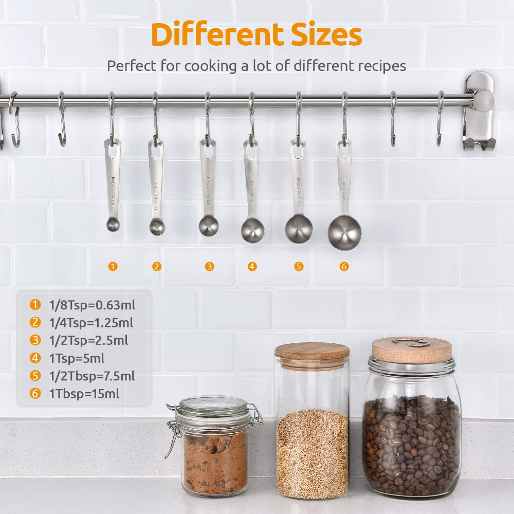 6pcs/set Food-grade Stainless  - Home Cooking Food のレビューと価格