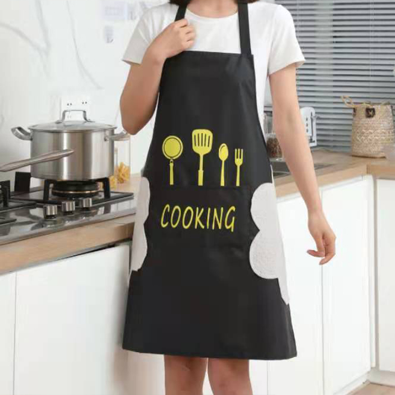 Apron Waterproof Oilproof Can  - Home Cooking Work のレビューと価格