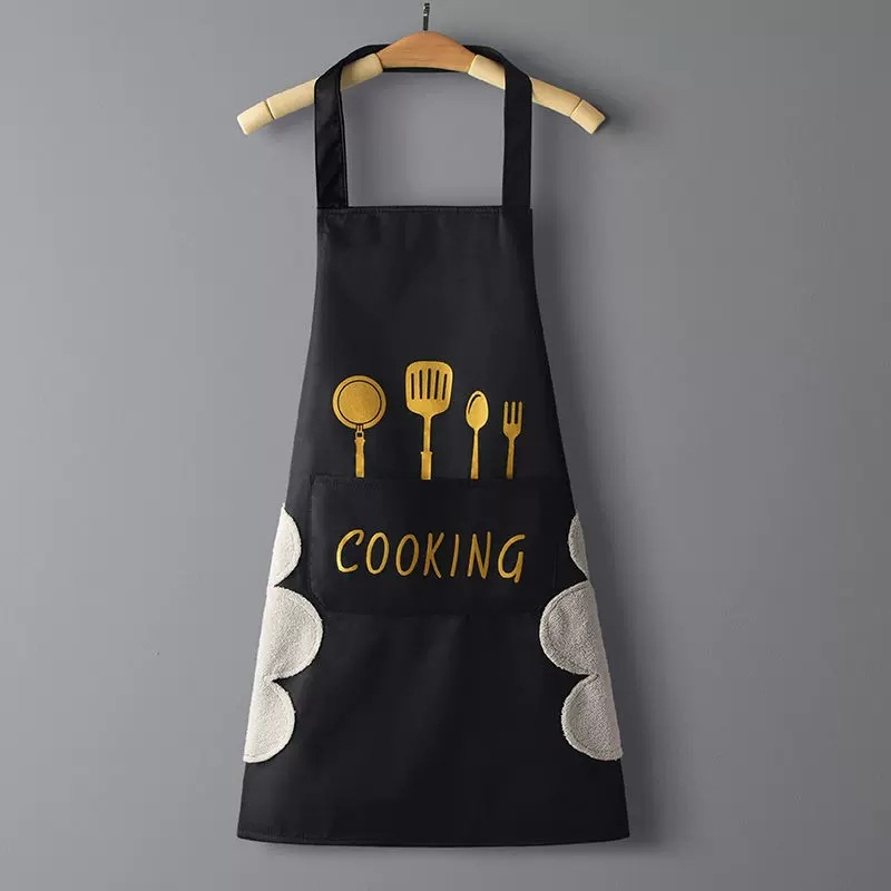 Apron Waterproof Oilproof Can  - Home Cooking Work のレビューと価格