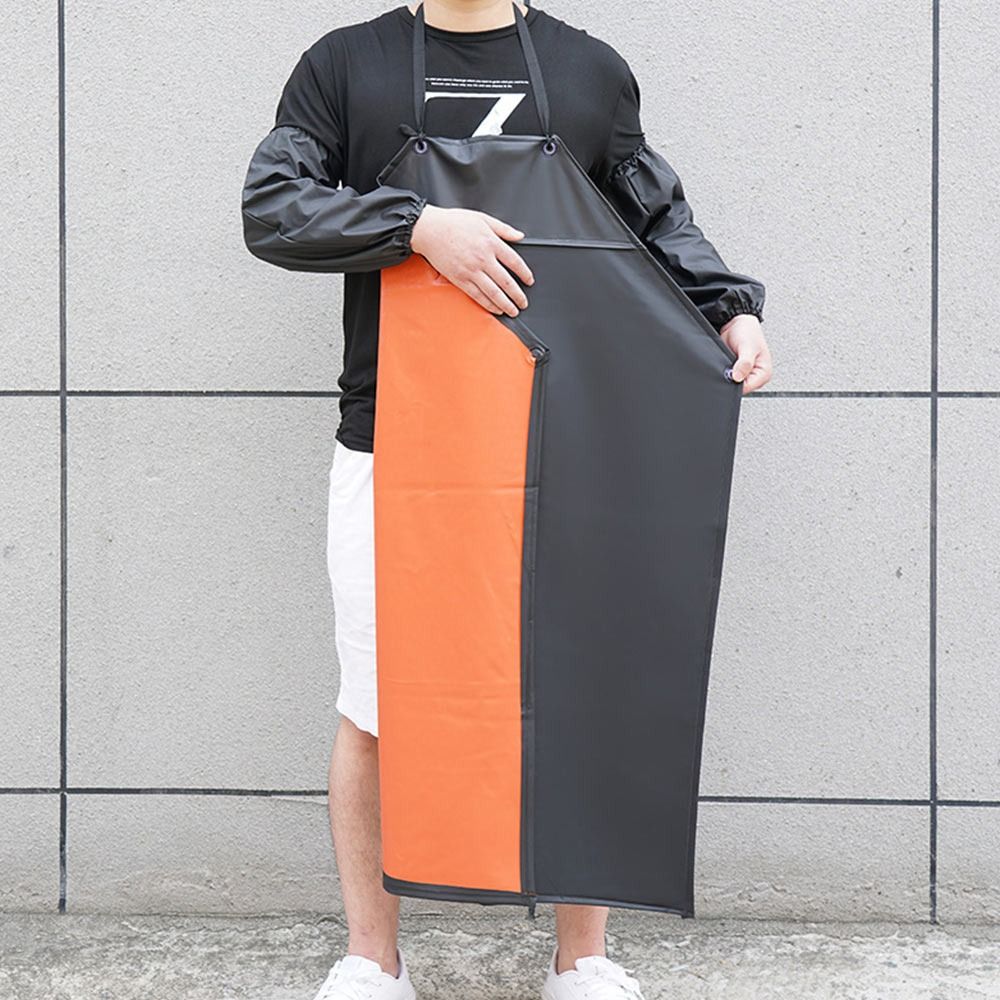 Soft PU Leather Kitchen Apron  - Home Cooking Work のレビューと価格