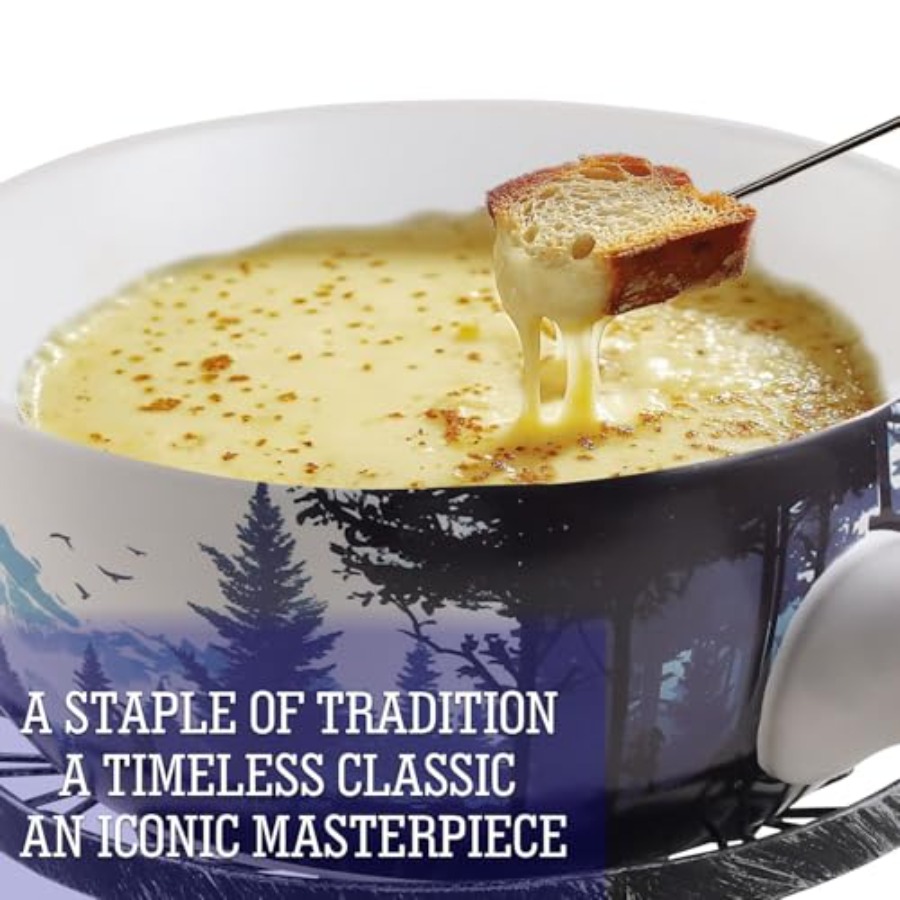 Artestia Serene Summits Swiss  - Fondue Pot Ceramic のレビューと価格