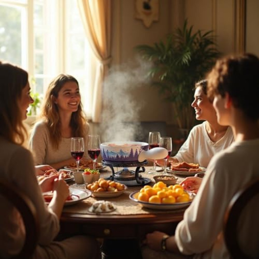 Artestia Serene Summits Swiss  - Fondue Pot Ceramic のレビューと価格