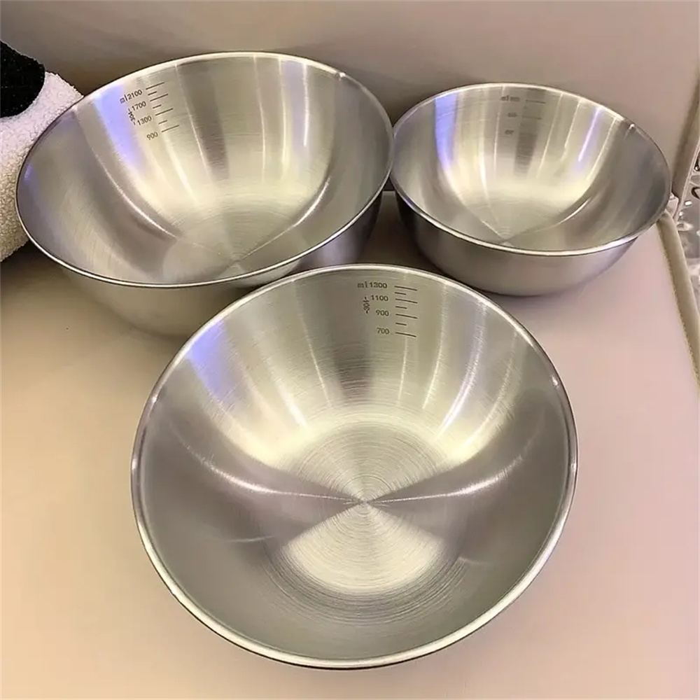 1-3 Stainless Steel Bowl Set w - Home Cooking Food のレビューと価格