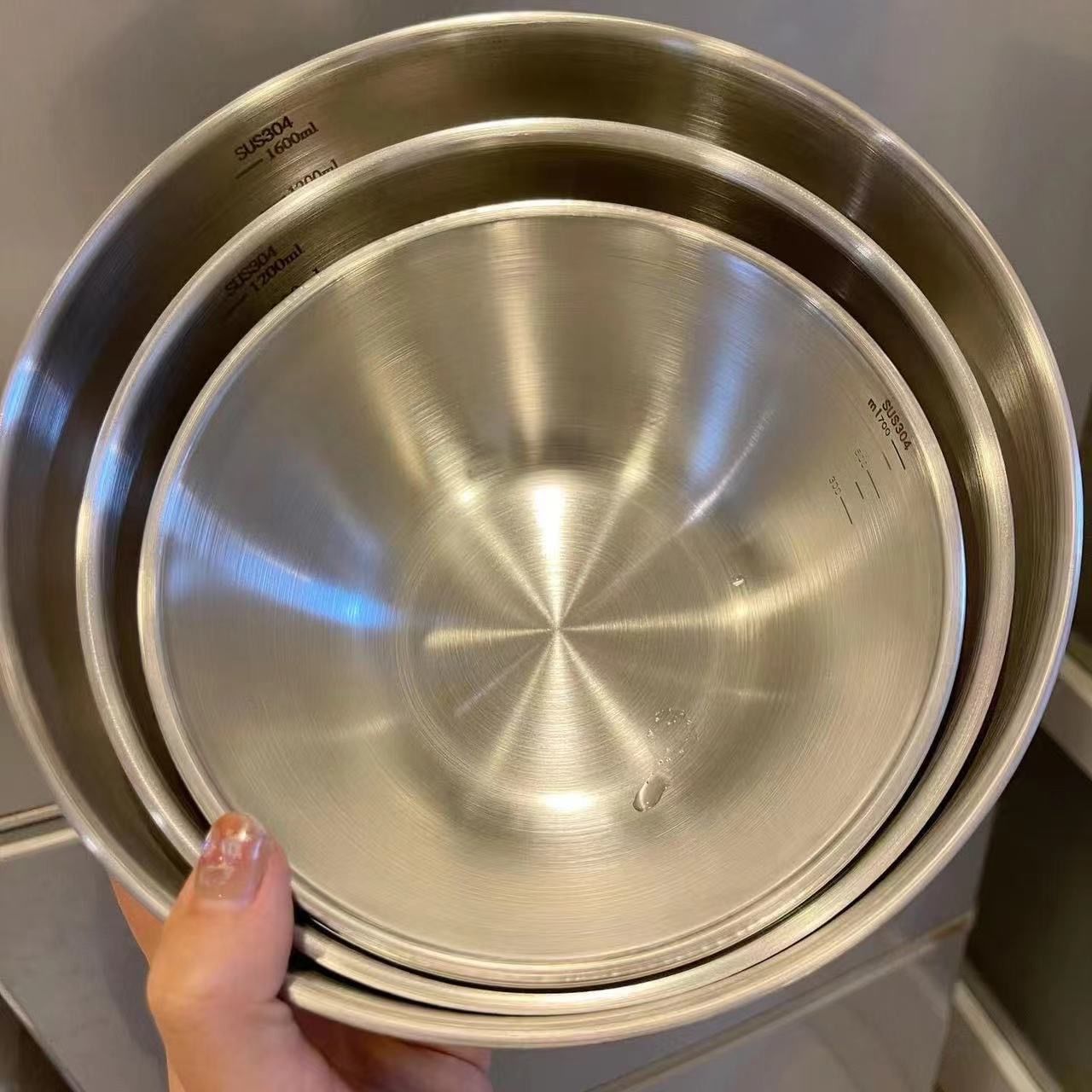 1-3 Stainless Steel Bowl Set w - Home Cooking Food のレビューと価格