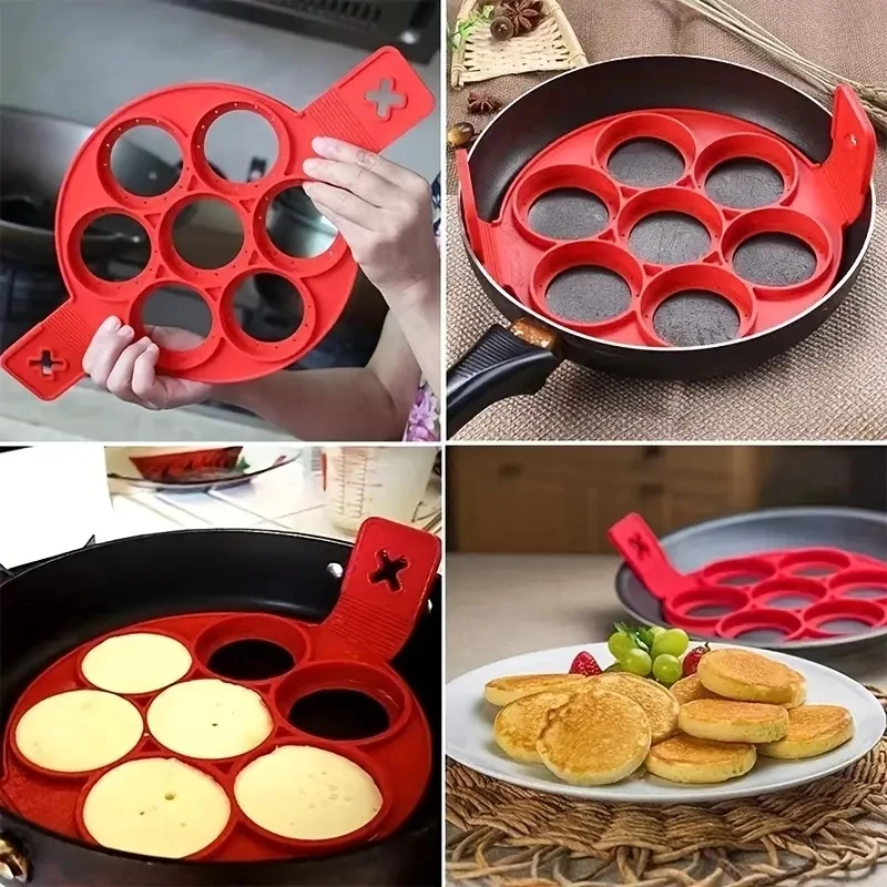 Silicone Non Stick Pot 7-Hole  - Home Cooking Food のレビューと価格