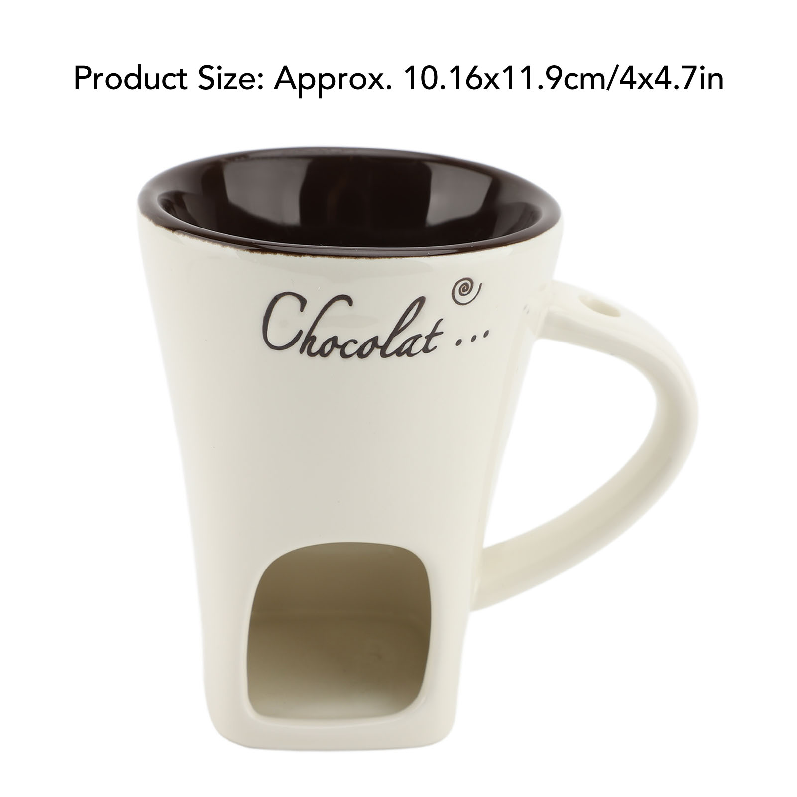 Chocolate Melting Fondue Mug C - Fondue Pot Ceramic のレビューと価格