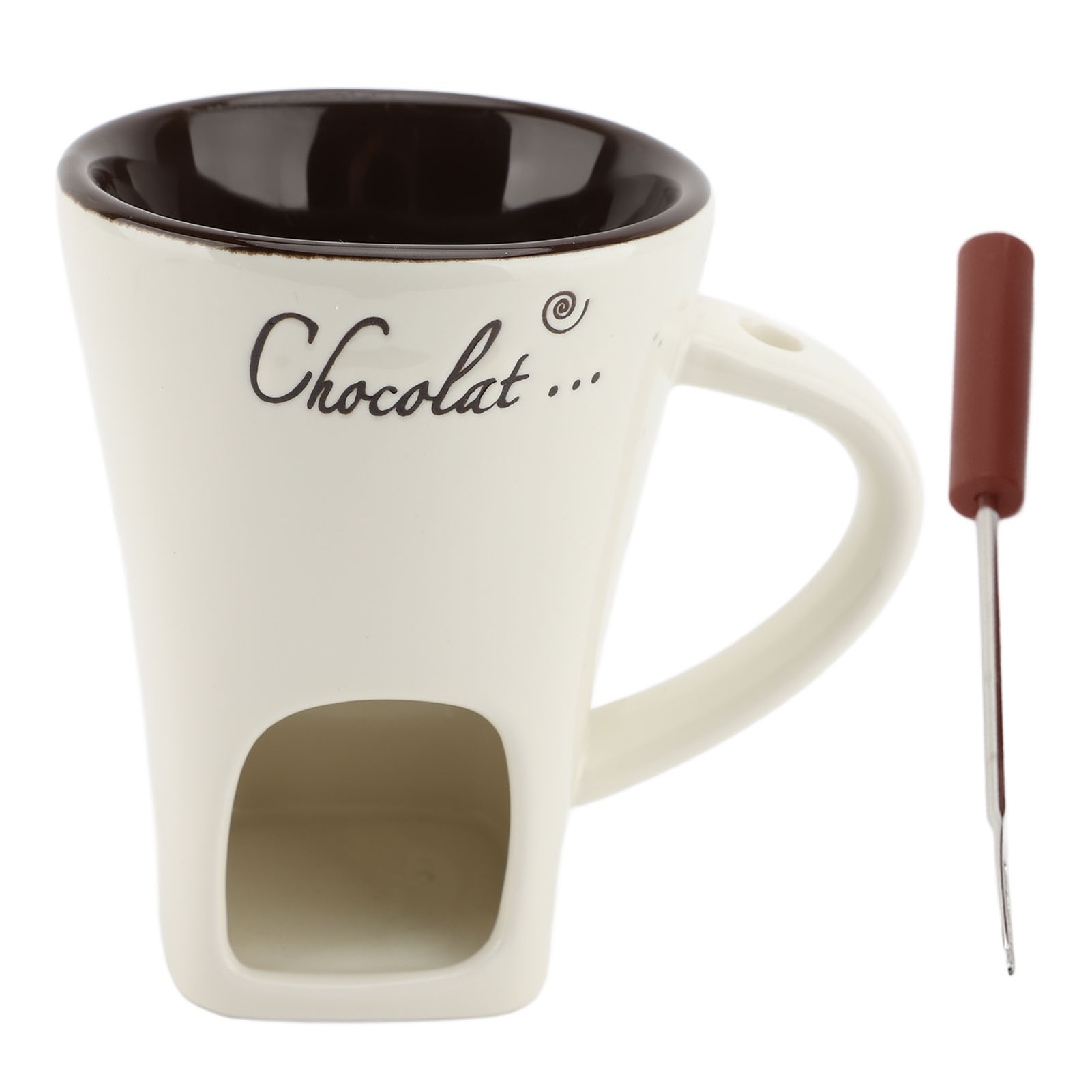 Chocolate Melting Fondue Mug C - Fondue Pot Ceramic のレビューと価格