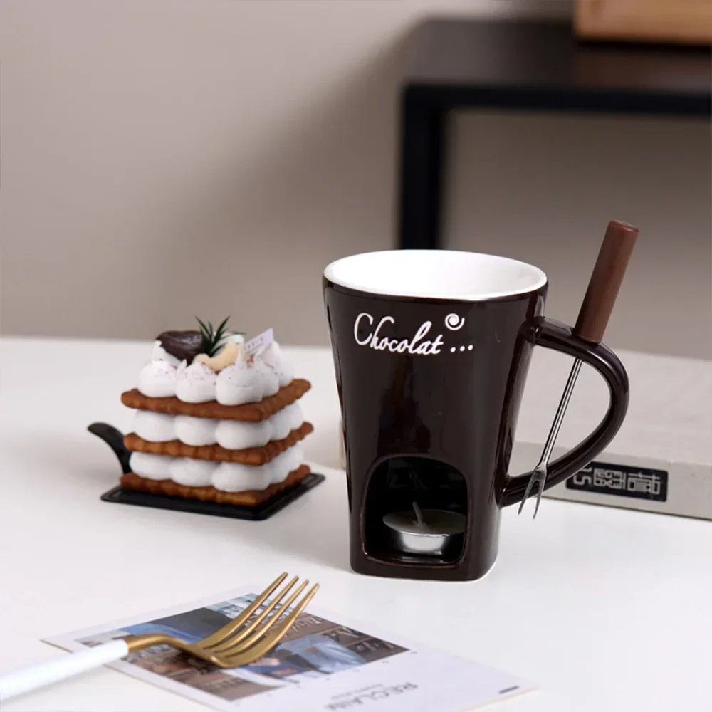 New Small Fondue Mug Set Perso - Fondue Pot Ceramic のレビューと価格