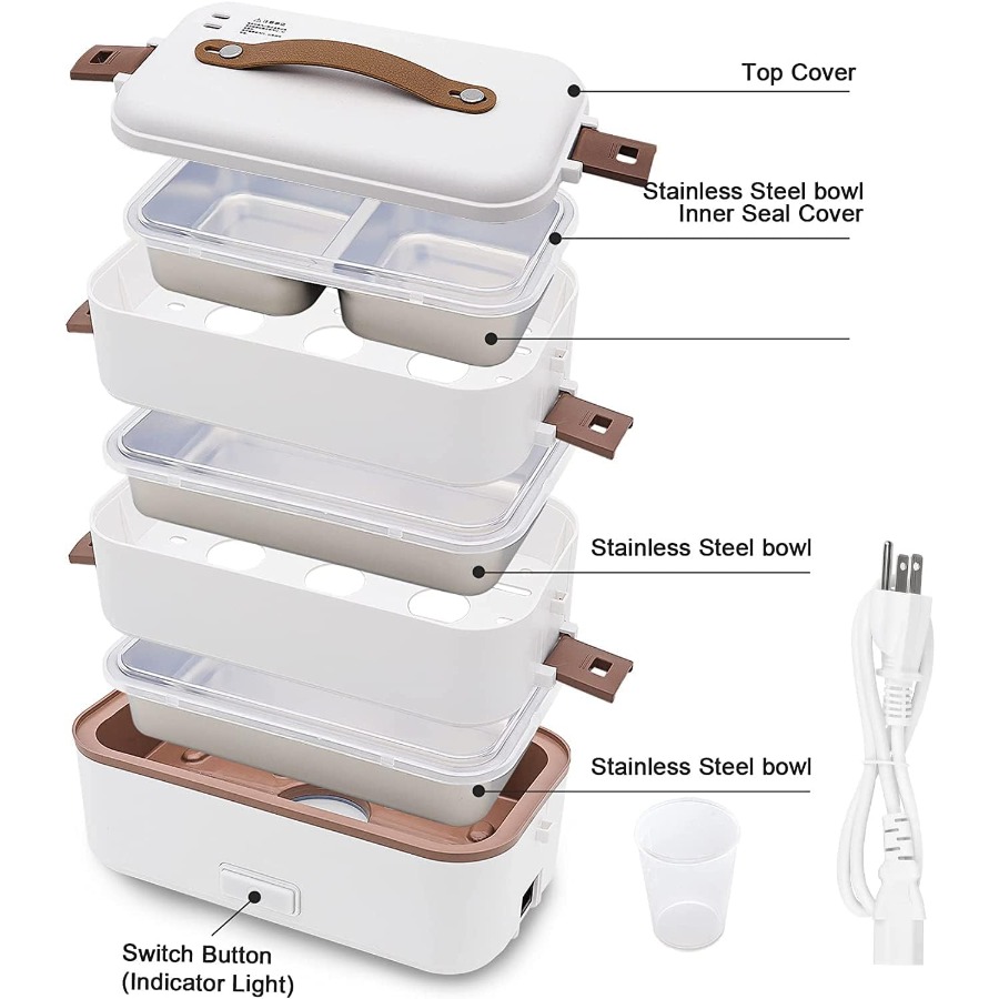 Self Cooking Electric Lunch Bo - Home Cooking Food のレビューと価格