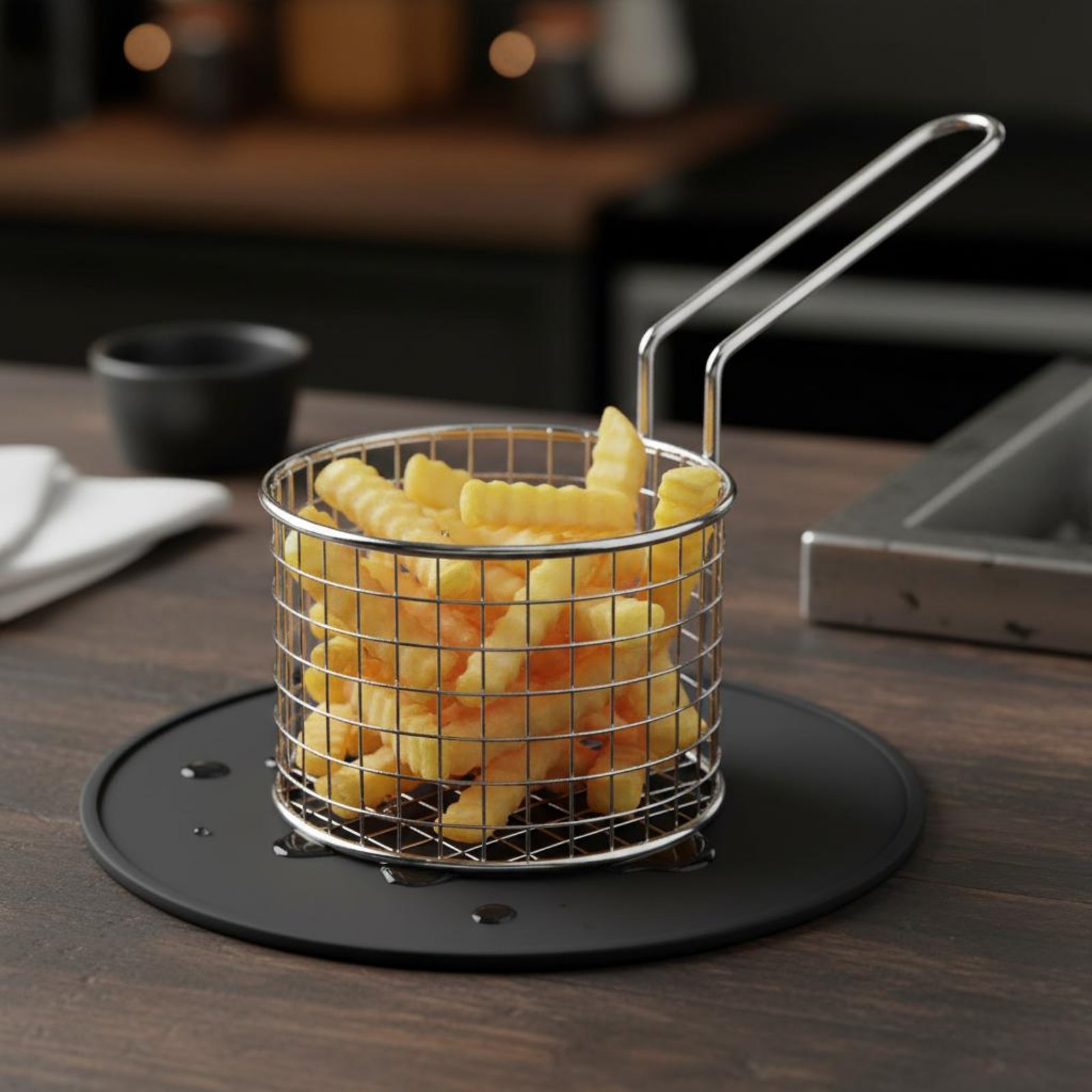 Stainless Steel Chip Basket Ea - Home Cooking Food のレビューと価格