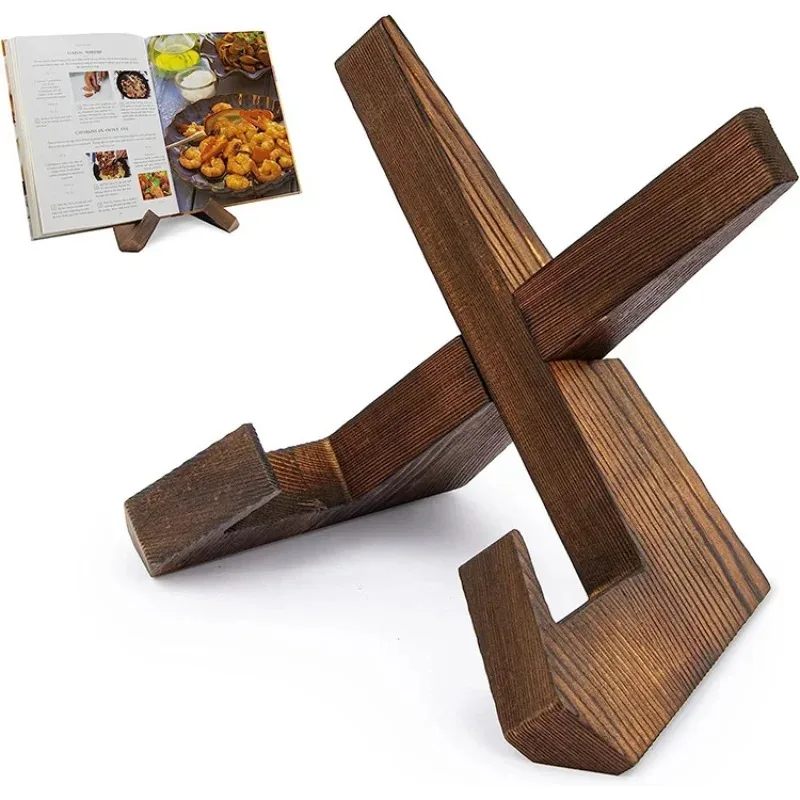 Wooden Cookbook Stand Handmade - Home Cooking Menu のレビューと価格