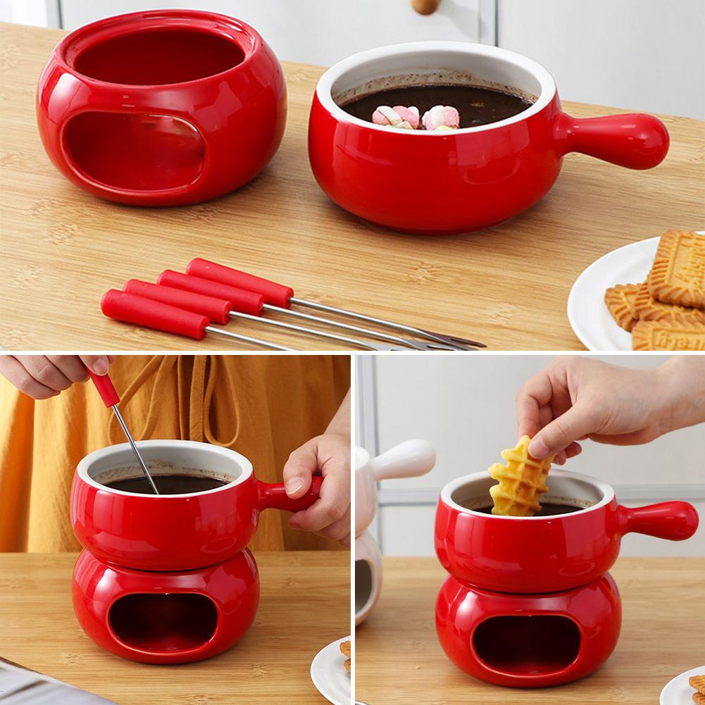 Chocolate Fondue Cup Ceramic W - Fondue Pot Ceramic のレビューと価格