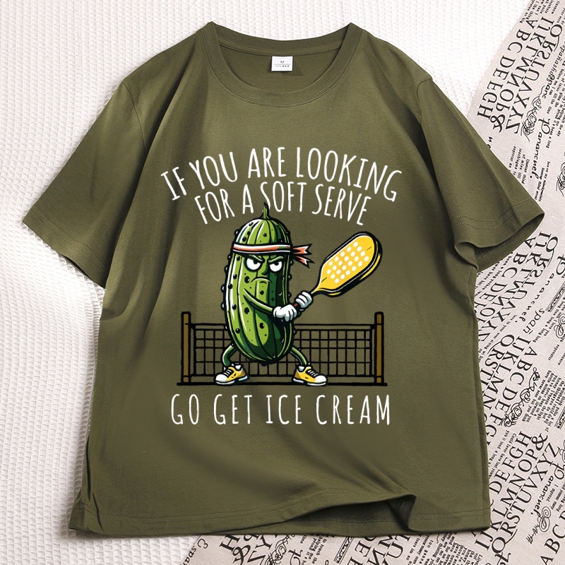 Soft Serve Pickleball Joke T-S - Home Cooking Game のレビューと価格