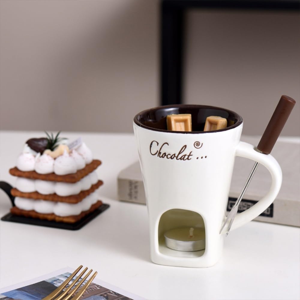 Chocolate Fondue Cup Creative  - Fondue Pot Ceramic のレビューと価格