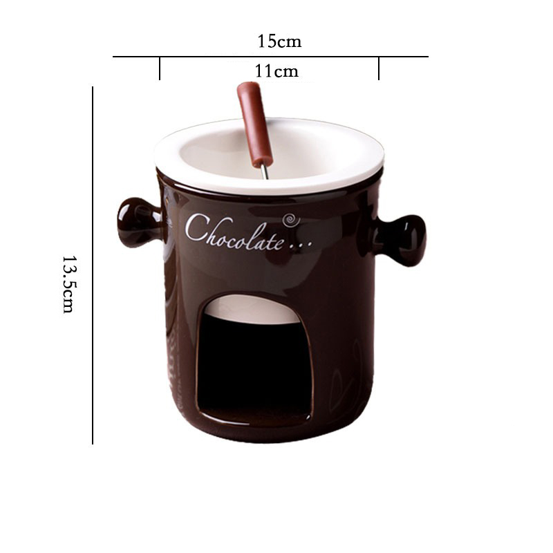 Chocolate Fondue Cup Creative  - Fondue Pot Ceramic のレビューと価格