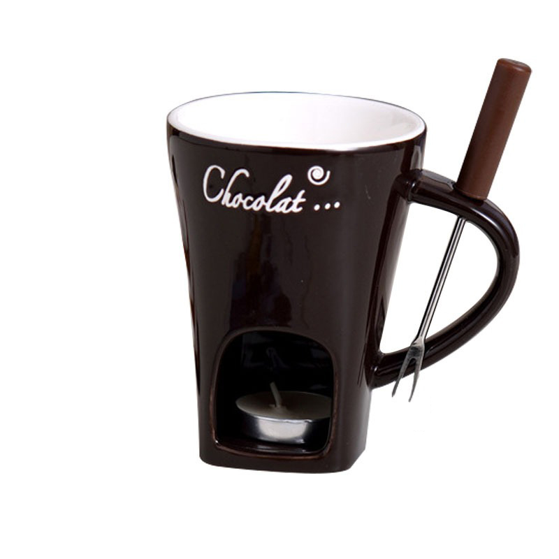 Chocolate Fondue Cup Creative  - Fondue Pot Ceramic のレビューと価格