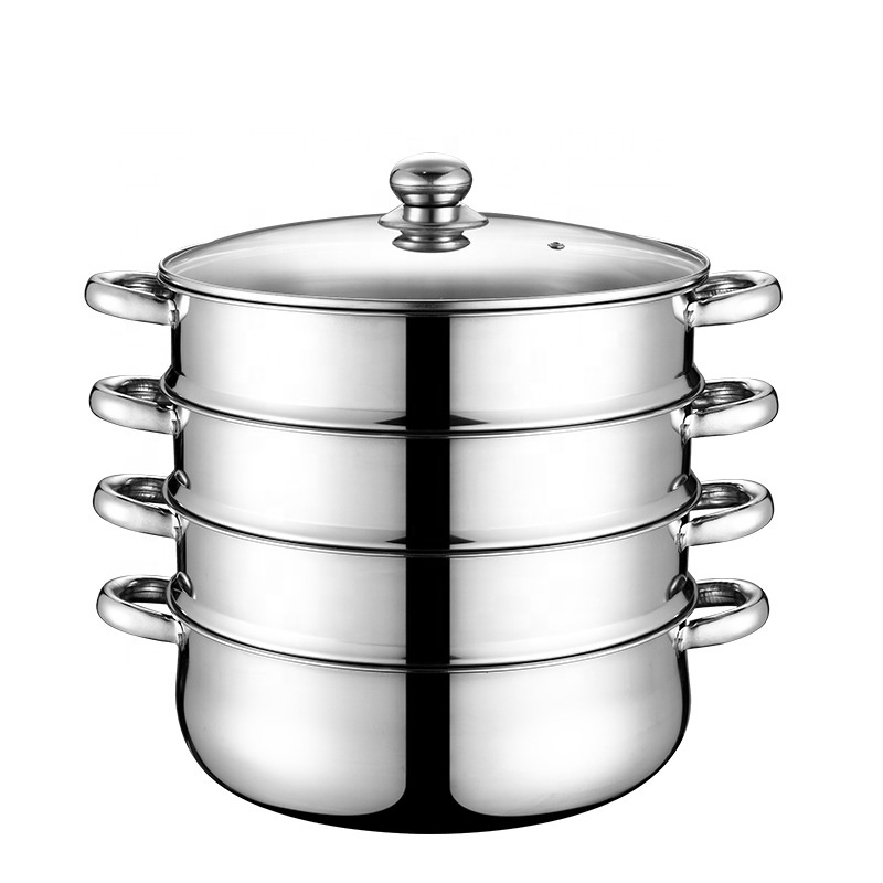 28-40CM Stainless Steel Steam  - Home Cooking Food のレビューと価格