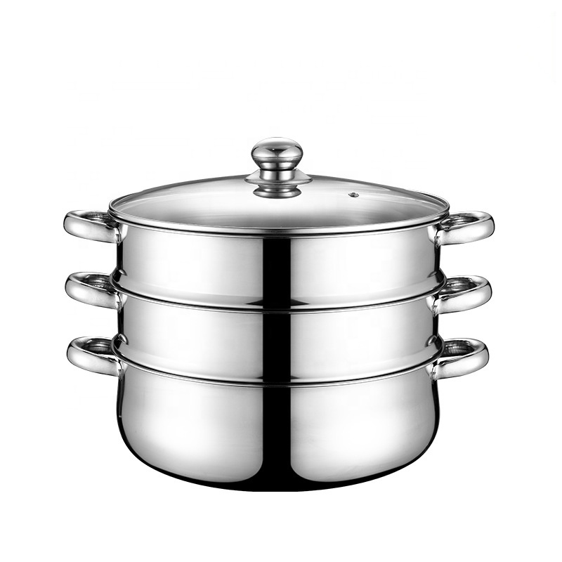 28-40CM Stainless Steel Steam  - Home Cooking Food のレビューと価格