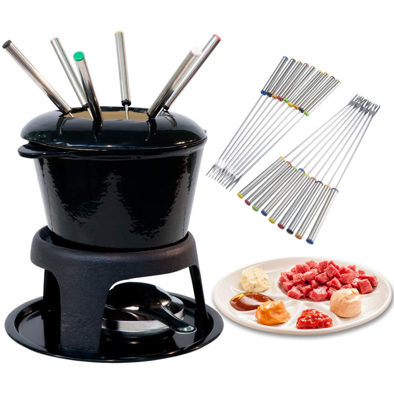 6Pcs Stainless Steel Chocolate - Fondue Pot Ceramic のレビューと価格
