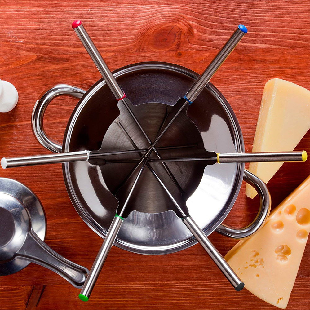 6Pcs Stainless Steel Chocolate - Fondue Pot Ceramic のレビューと価格