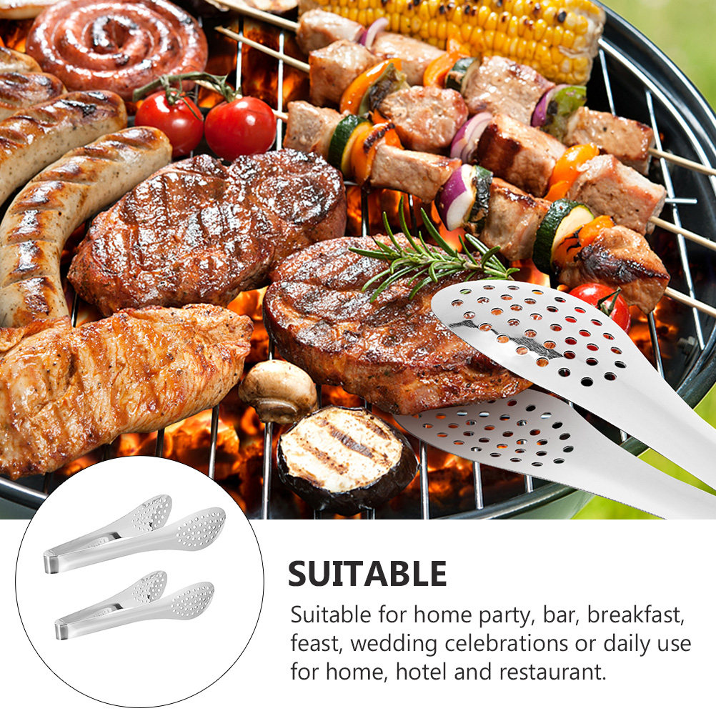 4Pcs Food Tongs Stainless Stee - Home Cooking Food のレビューと価格