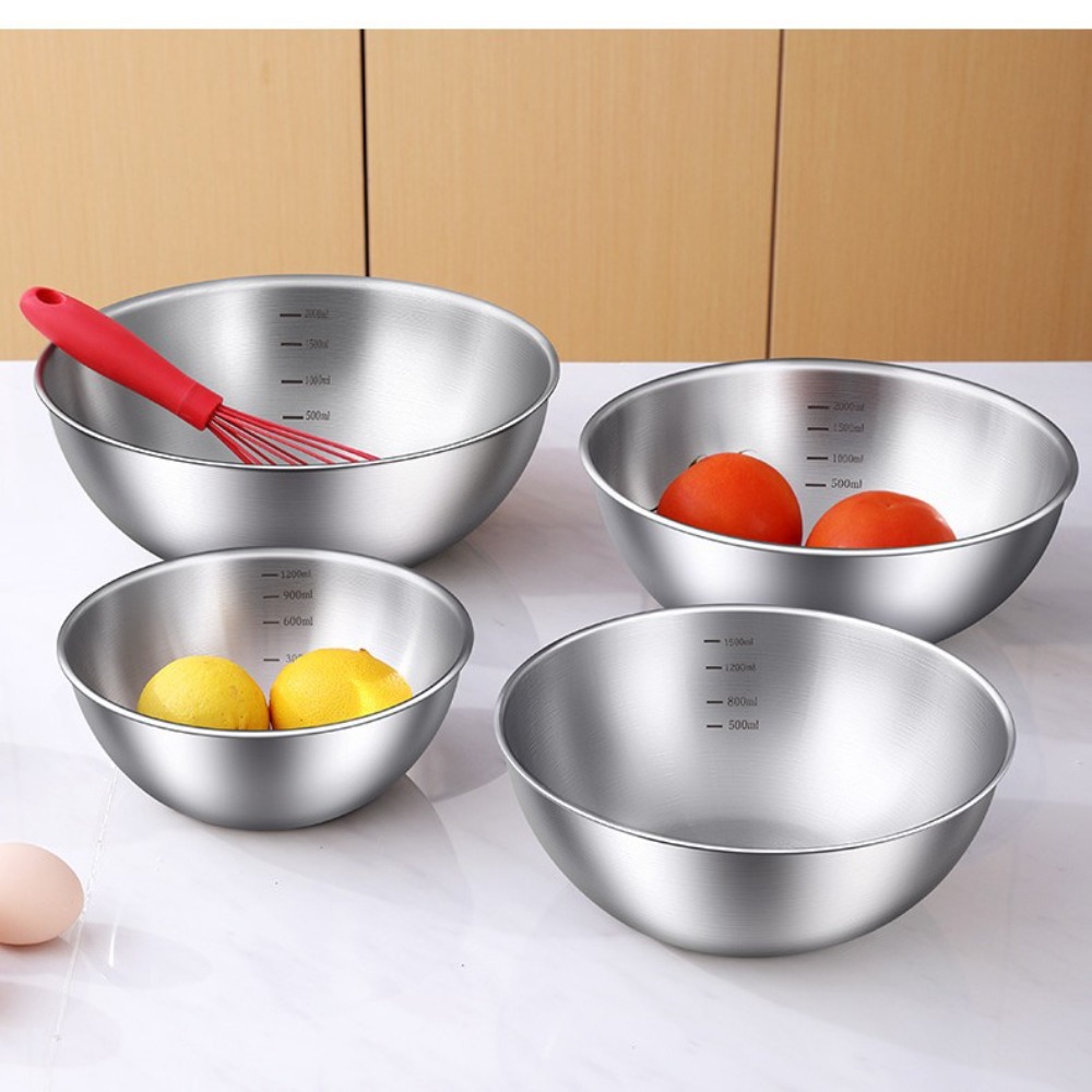 3pcs Stainless Steel Bowl Set  - Home Cooking Food のレビューと価格