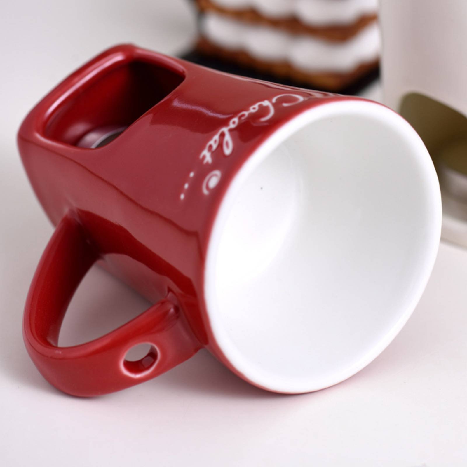 Chocolate Fondue Mug Versatile - Fondue Pot Ceramic のレビューと価格