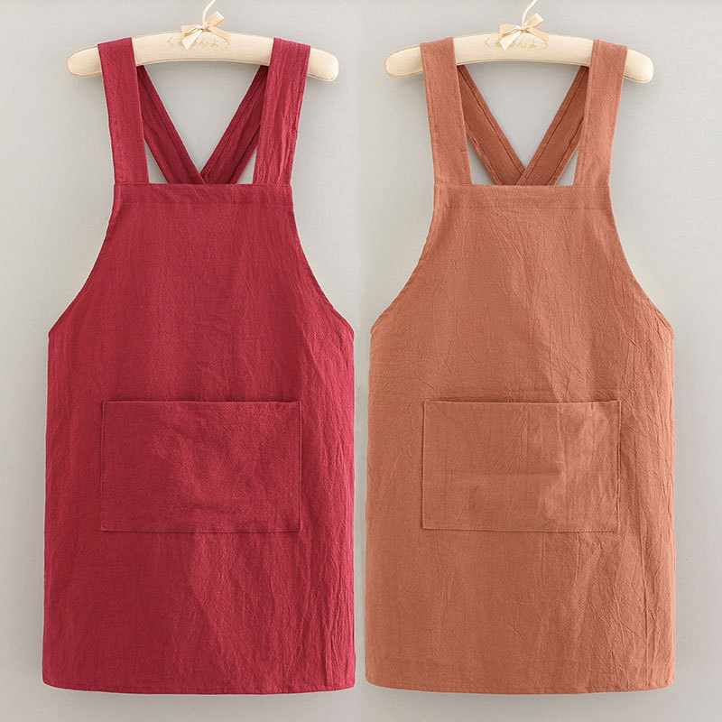 1 Pc Cooking Cotton Kitchen Ap - Home Cooking Work のレビューと価格