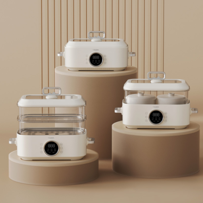 10L 3-in-1 Electric Food Steam - Home Cooking Food のレビューと価格