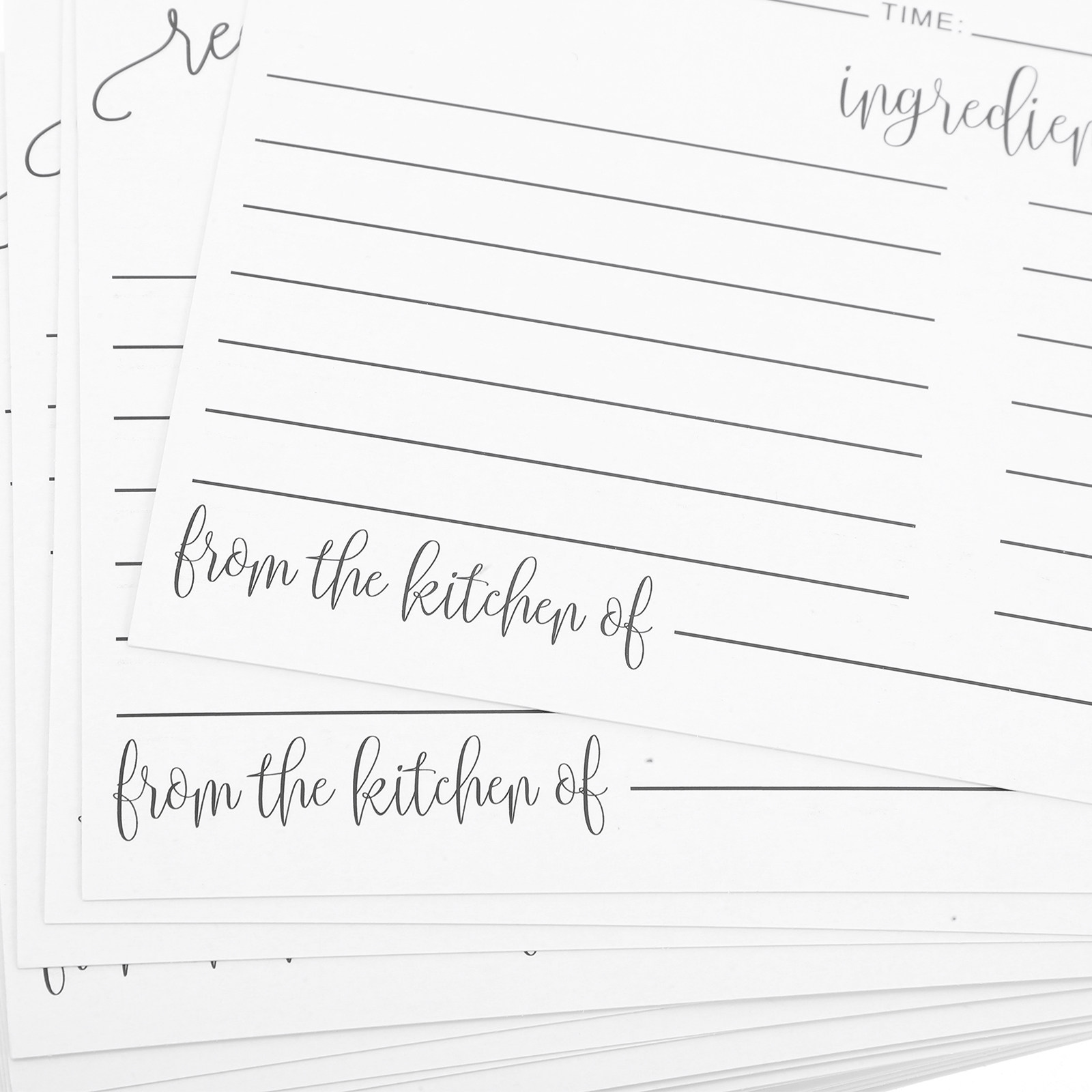 50Pcs Double-Sided Writable Re - Home Cooking Menu のレビューと価格